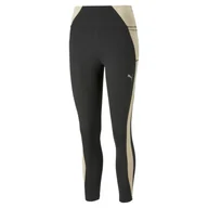 Legginsy - Legginsy damskie Puma EVOSTRIPE 7/8 czarne 67308251 - miniaturka - grafika 1
