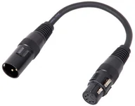 Akcesoria do oświetlenia scenicznego - Accu Cable przelotka DMX 3 pin męski na 5 pin żeński - miniaturka - grafika 1