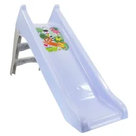 Place zabaw - Mochtoys Zjeżdżalnia Ogrodowa Wodna Dla Dzieci Ślizg 140cm Błękitna - miniaturka - grafika 1