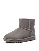 Botki damskie - UGG Damskie sztyblety 101622, szary - 41 EU - miniaturka - grafika 1