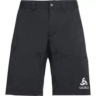 Spodenki damskie - Odlo Odlo Damskie szorty Morzine with inner brief Shorts, czarne, XL 421952 - grafika 1