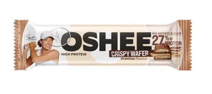 Oshee Wafel z kremem kakaowym oraz nadzienie o smaku biszkoptowym i tiramisu wysokobiałkowy 37 g - Przekąski dla dzieci - miniaturka - grafika 1