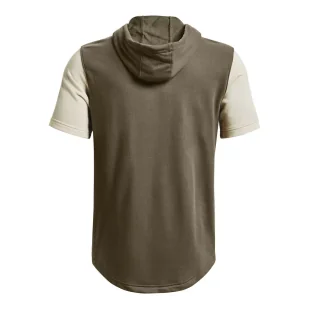 Koszulka męska Under Armour Rival Terry CB SS Hoodie - Koszulki sportowe męskie - miniaturka - grafika 6