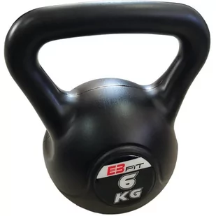 Bitumiczny Kettlebell 6 kg Ciężarek Do Ćwiczeń - Kettlebell - miniaturka - grafika 1