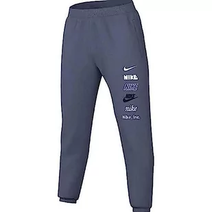 Nike Męskie spodnie klubowe, polarowe spodnie dla mężczyzn - Spodnie męskie - miniaturka - grafika 1