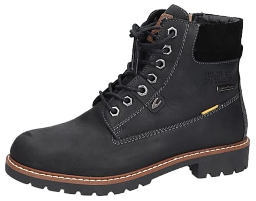 Camel Active Damskie 57TRS01-400100_40 modne kozaki, czarne, EU, czarny, 40 EU