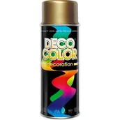 Farby i lakiery w sprayu - DECO COLOR Lakier Decoration Ral 0000 złoty 0,4 l - miniaturka - grafika 1