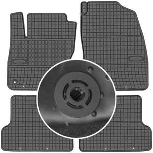 Ford Focus II Hatchback / Sedan / Kombi od 2007-2011r. Dywaniki gumowe FROGUM 0301 + mocowania MAX-DYWANIK - Dywaniki samochodowe - miniaturka - grafika 1