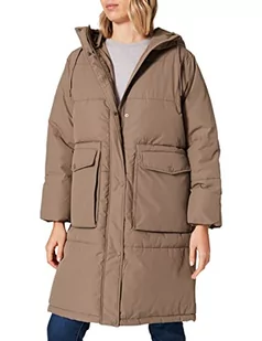 VERO MODA Damska kurtka długa, watowana, Bungee Cord, M - Kurtki damskie - miniaturka - grafika 1