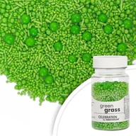 Dodatki do ciast w proszku - Posypka cukrowa ZIELONA Celebration Green Grass Sweet Decor, 70 g - miniaturka - grafika 1
