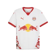 Koszulki sportowe męskie - Męska koszulka domowa FC Red Bull Salzburg 24/25 PUMA White Red - miniaturka - grafika 1