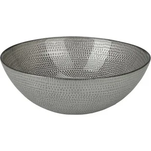 Miska szklana 15 cm srebrna - Miski i półmiski - miniaturka - grafika 1