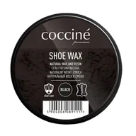 Środki do obuwia i ubrań - Pasta do butów Coccine Premium Shoe Wax, Black 40g - miniaturka - grafika 1