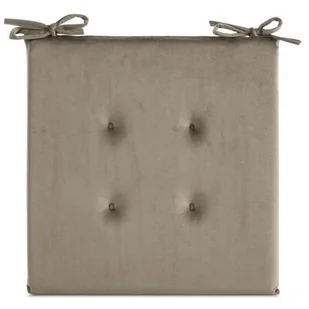 Poduszka na siedzisko Gaja 40 x 40 cm ciemnobeżowy - Poduszki dekoracyjne - miniaturka - grafika 1