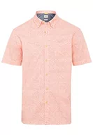 Koszule męskie - camel active Koszula męska 409214/1S84, czerwony (Coral Red), L, Coral Red, L - miniaturka - grafika 1
