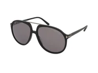 Okulary przeciwsłoneczne - Okulary przeciwsłoneczne Tom Ford Archie FT1079 01C - miniaturka - grafika 1