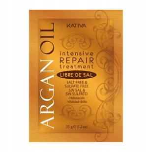 Kativa Regenerująca maska do włosów z olejem arganowym - Argan Oil Intensive Repair Treatment Regenerująca maska do włosów z olejem arganowym - Argan Oil Intensive Repair Treatment - Maski do włosów - miniaturka - grafika 2