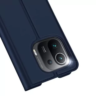 Dux Ducis Skin Pro kabura etui pokrowiec z klapką Xiaomi Mi 11 Pro niebieski - Etui i futerały do telefonów - miniaturka - grafika 3