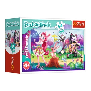 Trefl Puzzle 54 mini Wesoły dzień Enchantimals 3 - Puzzle - miniaturka - grafika 2