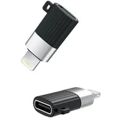 Adaptery i przejściówki - XO XO adapter NB149-D USB-C - Lightning czarny 8_2256896 - miniaturka - grafika 1