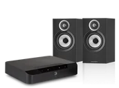 Zestawy stereo - Bluesound POWERNODE EDGE (czarny) + 607 S3 (czarny) - miniaturka - grafika 1