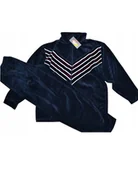 Dresy damskie - DRES v WELUROWY GRANAT XXL 2xl 46 48 50 welur mięsisty polski producent - miniaturka - grafika 1