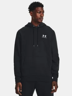 Bluza męska z kapturem kangurka UNDER ARMOUR 1373880-001 Czarny - Bluzy męskie - miniaturka - grafika 1