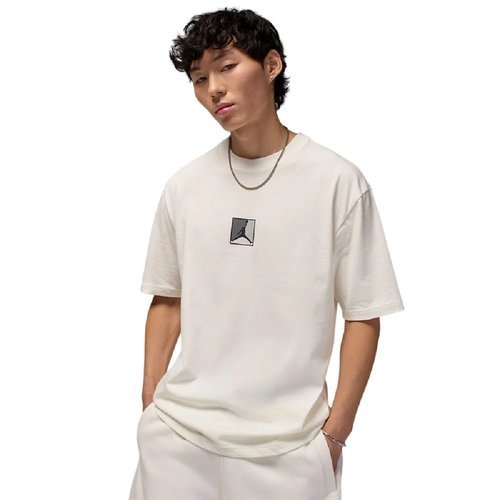 Koszulka męska Air Jordan Brooklyn Crew T-shirt Biała - HQ8942-133-L