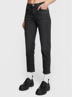 Lee Jeansy Carol L30UBBPG 112318862 Czarny Regular Fit - Spodnie damskie - miniaturka - grafika 1
