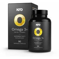 Witaminy i minerały - Suplement diety, KFD Omega 3+ - 90 kaps. zdrowe serce - miniaturka - grafika 1