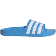 Klapki i japonki męskie - Klapki adidas Adilette Aqua Slides Jr ID2621 niebieskie - miniaturka - grafika 1