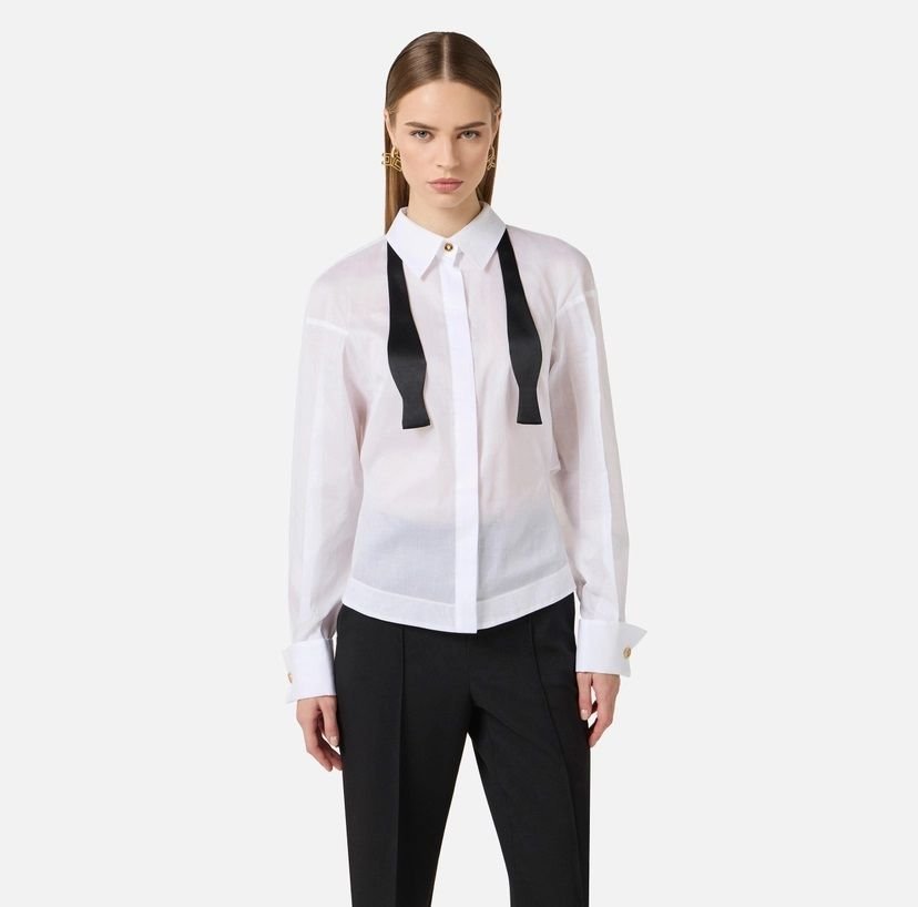 camicie damskie elisabetta franchi ca15461e2 221