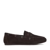 Mokasyny damskie - Mokasyny Badura C-ABBY-SW666 Brązowy - miniaturka - grafika 1