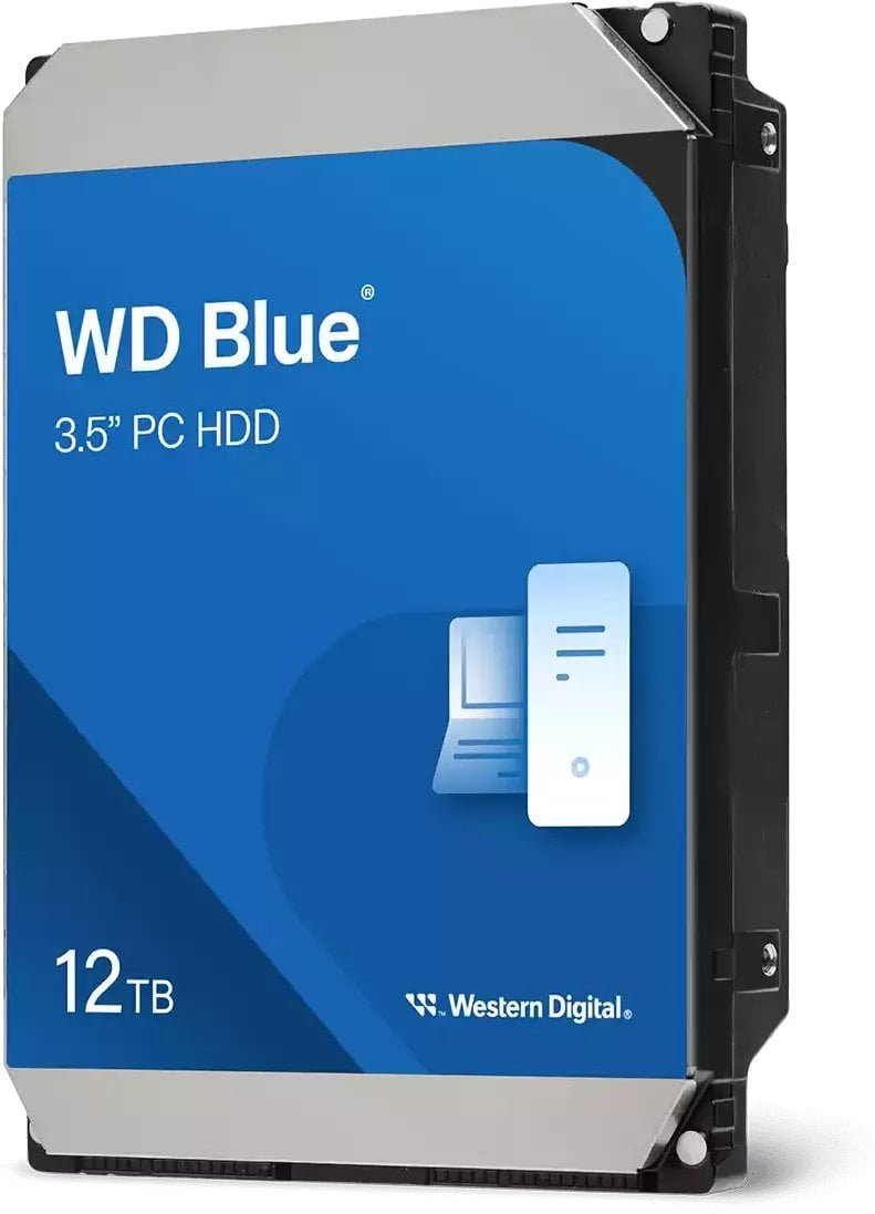 Dysk WD Western Digital Blue dysk twardy 12 TB 7200 RPM 512 MB 3.5