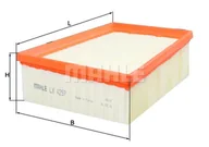 Filtry powietrza - Filtr powietrza Mahle LX 4297 - miniaturka - grafika 1