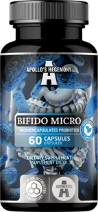 APOLLO'S HEGEMONY PROBIOTYK BIFIDO MICRO BIFIDOBACTERIUM 60 KAPSUŁEK - Układ pokarmowy - miniaturka - grafika 1