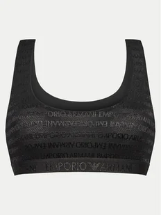 Emporio Armani Underwear Biustonosz top 164232 3F204 00020 Czarny - Bielizna sportowa damska - miniaturka - grafika 1