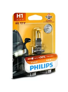Philips H1 12V 55W P14,5s Vision - Żarówki samochodowe - miniaturka - grafika 3