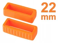 Akcesoria do smartwatchy - Szlufka do paska 22mm pomarańczowa, para / sleek&handy - miniaturka - grafika 1