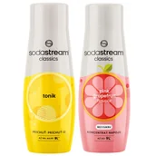 Syropy i koncentraty owocowe - 2x Syrop SODASTREAM TONIC TONIK + GREJPFRUT GRAPEFRUIT Koncentrat do Wody - miniaturka - grafika 1