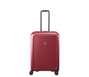 Walizki - Victorinox Connex Hardside Medium - walizka podróżna średniej wielkości, twarda obudowa, na kółkach, 4 kółka - czerwona, czarny, Einheitsgröße, Walizka - miniaturka - grafika 1