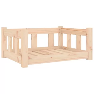 Lumarko Legowisko dla psa, 65,5x50,5x28 cm, lite drewno sosnowe! - Legowiska dla psów - miniaturka - grafika 3