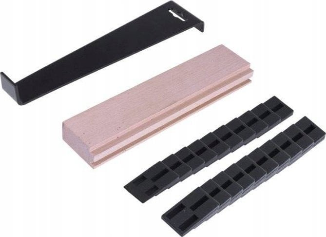 Dedra Zestaw montażowy do paneli podłogowych, drewniany dobijak