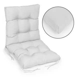 Poduszka Na Krzesło Leżak Ogrodowy Szara 52 X 52 X 50 Cm Modernhome - Akcesoria do instrumentów klawiszowych - miniaturka - grafika 1