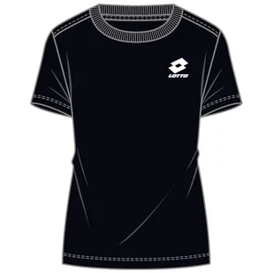 Lotto 1124012 Damska koszulka, Slim Fit Caviar XL - Koszulki i topy damskie - miniaturka - grafika 1