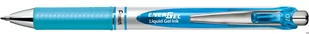 Pentel EnerGel BL77-V żelowe pióro kulkowe, automatyczne, 0,35 mm, 12 sztuk, jasnoniebieski BL77-S - Pióra kulkowe - miniaturka - grafika 2