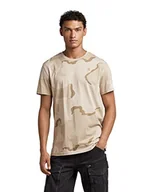 Koszulki męskie - G-STAR RAW Męski T-shirt, wielokolorowy (dk Brick Desert camo C721-D935), L, Wielokolorowy (Dk Brick Desert Camo C721-d935), L - miniaturka - grafika 1