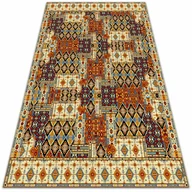 Dywany - Winylowy dywan Geometryczny patchwork 80x120 cm - miniaturka - grafika 1