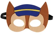 Dodatki do strojów karnawałowych - Maska Filcowa Chase Psi Patrol Strój Przebranie Kostium - miniaturka - grafika 1
