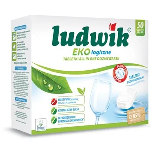 Ludwik Tabletki do zmywarki ALL IN ONE 50 szt ekologiczne - Środki do zmywarek - miniaturka - grafika 1